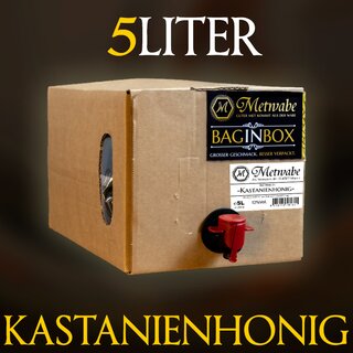 Kastanienhonig Met Bag in Box 5l 12%vol