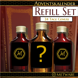 Met Adventskalender 2023-2025 - Refill-Nachfüllset (23x20ml und 1x 100ml)