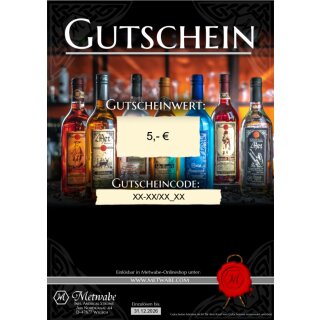 Onlineshop-Geschenkgutschein